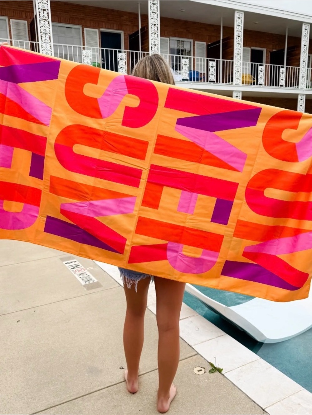 Pierce + Pine quick dry beach towel summer NWT